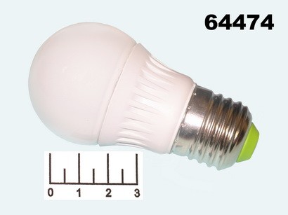 Лампа светодиодная 220V 7W E27 2700K белый теплый шар G45 матовая Navigator (45*85) (525lm)