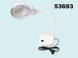 Лупа настольная с подсветкой 3*/8* 8611-D