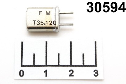 Кварц 35.120 МГц (HC-49/U)