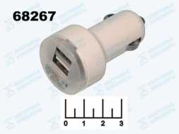 Автомобильное зарядное устройство 2USB 5V 2.1A (118332)