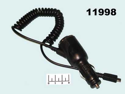 Автомобильное зарядное устройство micro USB 5V 2A 1.5м витой (USB-635)