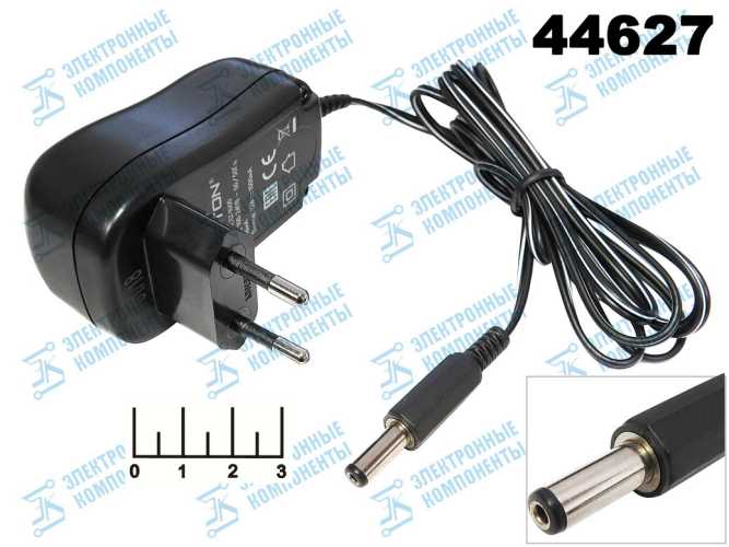 Зарядное устройство 12V 1A LAC12-1000 Robiton (5.5*2.1)