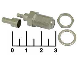 Разъем F гнездо RG-174 обжимной