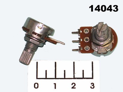 Резистор переменный 100 кОм 16K1 KC (+45)(WH148)