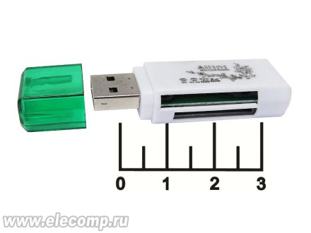 Card Reader USB micro SD/M2/MS MI-1 (CR-1028)