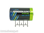 Батарейка D-1.5V Ergolux Alkaline LR20