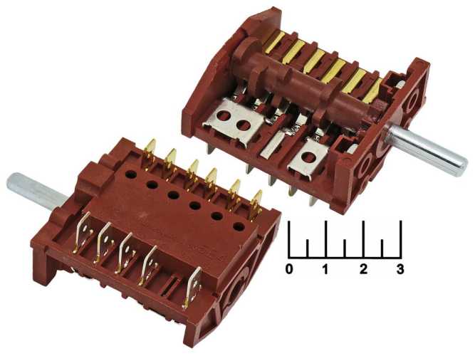 Переключатель для плит 9 позиций 11 контактов 1014378