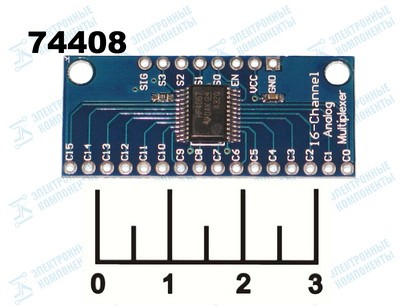 Радиоконструктор Arduino мультиплексор 16/4 (CD74HC4067)