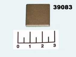 Магнит B 20*20*3 квадрат неодимовый (~3.5кг) (м94м)
