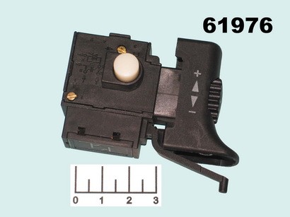 Кнопка для электроинструмента FA2-6/1BEK 4A черная (№228)