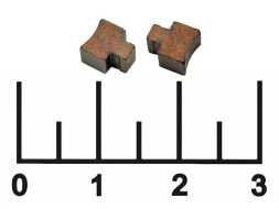 Щетка меднографитовая 3.5*5.4*6.2 RS540/RS545/RS550/RS555 (2 штуки)