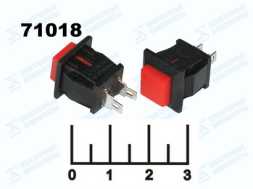 Кнопка MPBS-Q/Q красная без фиксации 16В на размыкание