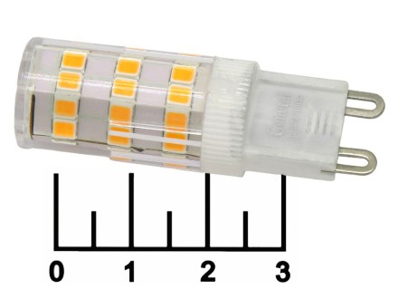 Лампа светодиодная 220V 5W G9 2700K белый теплый 39LED Generel (315lm) (653800)
