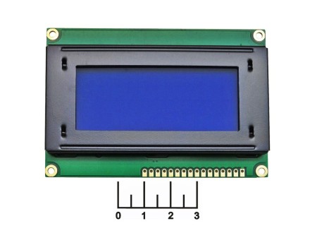 Индикатор жидкокристалический LCD RH1604A-TYH Eng-Rus