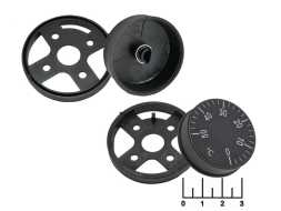 Ручка регулировки терморегулятора (0...+50C) на вал 6мм