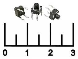 Кнопка тактовая 4.5*4.5*5 (S1228)