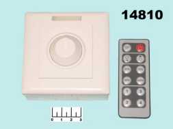 Диммер 12-24V 8A для регулирования яркости LED + ПДУ IR-A01