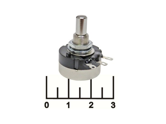 Резистор переменный 10 кОм RV24YN-20S-B103 (+67)