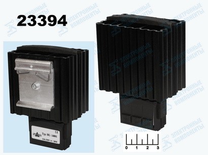 Нагревательный элемент 110-250V 30W HG14001 на DIN-рейку