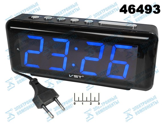 Часы цифровые VST-762-5 синие