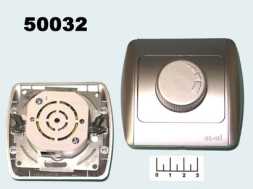 Выключатель-регулятор (диммер) 800W EL-BI Zirve металлик