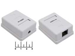 Розетка-1 для компьютерной сети 5-категории Wrline