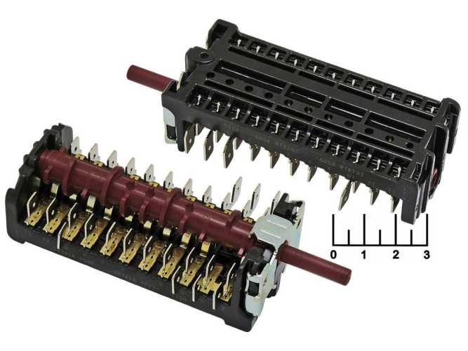 Переключатель для плит 12 позиций 19 контакта 1011475