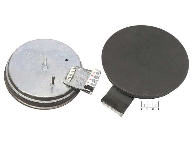 Конфорка для электроплиты 1000W 145мм без обода (514510) (винт)