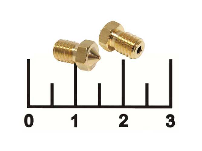 Сопло М6 0.2мм/1.75мм (для 3D принтера)