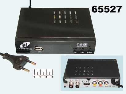 Ресивер цифровой телевизионный DVB-T2 Lit 1480HD + медиаплеер