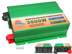 Инвертор 12/220V 3000W Солнце