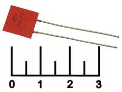 Конденсатор CAP К10-17B 820пФ 63В 820pF/63V