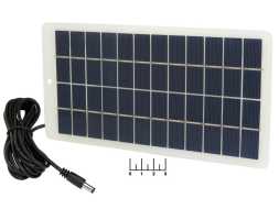 Солнечная батарея 120*245мм 12V (5.5*2.1)