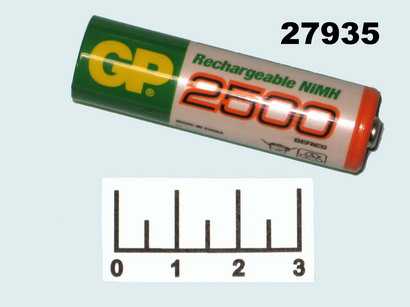 Аккумулятор AA 1.2V 2.5A GP Ni-MH (АА)