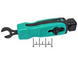 Инструмент для зачистки кабеля (стриппер-кримпер) CP-509