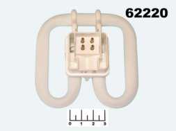 Лампа люминесцентная 10W GR10Q 3500K белый теплый GE 4 контакта