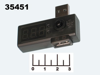 Тестер для измерения тока и напряжения USB-порта Robiton (580-293)