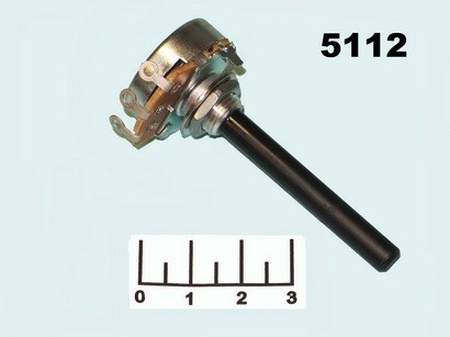 Резистор переменный 10 кОм A RR3-041 ВАЛ 44мм (+55)