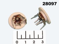 Резистор переменный 4.7 кОм СП3-3БМ (+106) с выкл