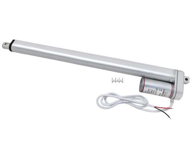 Линейный электропривод 24V XTL ход 350мм (актуатор)