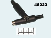 Разъем mini DIN 5pin штекер на кабель