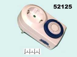 Таймер TM50 Feron суточный (шаг 15 мин) (розеточный) (23238)