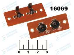 Колодка клеммная *2 45*18