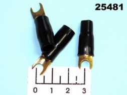 Клемма U-образная 10/5 gold черная