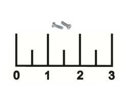 Винт для iPhone 4/4S нижний (ВИН-4240) (1 штука)