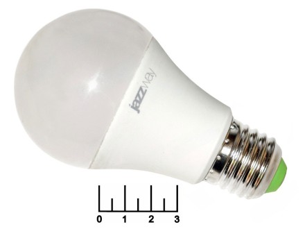 Лампа светодиодная 220V 10W E27 4000K белый A60 Jazzway диммируемая