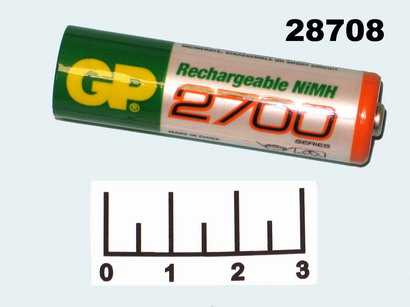 Аккумулятор AA 1.2V 2.7A GP Ni-MH (АА)