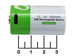 Аккумулятор C 1.5V 5A + Type C Li-ion