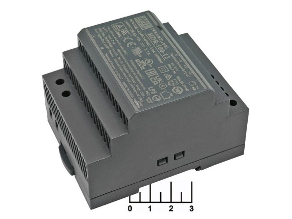 Блок питания 12V 7.1A HDR-100-12 на DIN-рейку