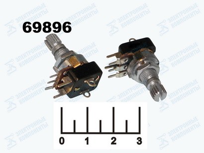 Резистор переменный 50 кОм B RD1316 KC выкл (7240)(+71)